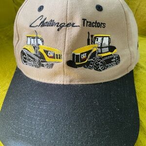 Men’s the CAT Challanger Tractor grabdpa ball cap trucker cap OS